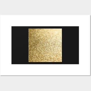 GOLD SHIMMER SEQUINS Posters and Art